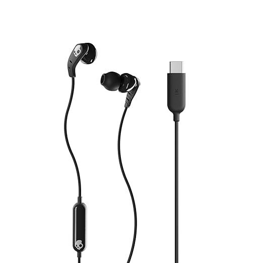 Skullcandy Set USB-C Wired Earbuds with Microphone - Black