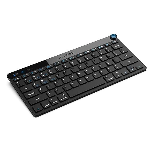 JLab Go Wireless Keyboard: Bluetooth & USB Compact Design