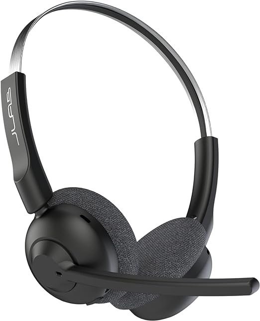 JLab Go Work Pop Wireless Headset - On-Ear, Black