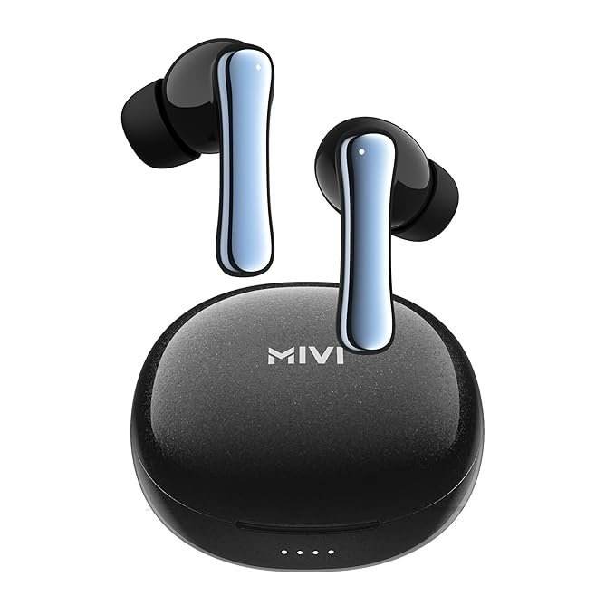 Mivi DuoPods i2 Pro TWS Earbuds - Low Latency, Rich Bass, Made in India