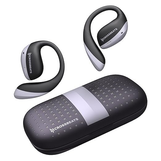 CrossBeats Arc Buds OWS Open Ear Wireless Earbuds with Spatial Audio & Head Tracking