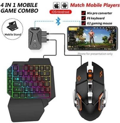 Confiavel 4-in-1 Bluetooth Gaming Combo for Smartphone